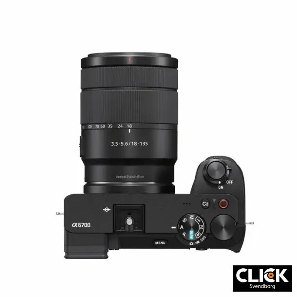 Sony Alpha A6700 m/ 18-135mm (F 750,- i cashback) (Sony Student Cashback)