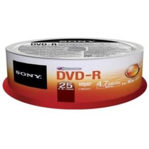 Sony DVD-R 4,7Gb 25Spindel