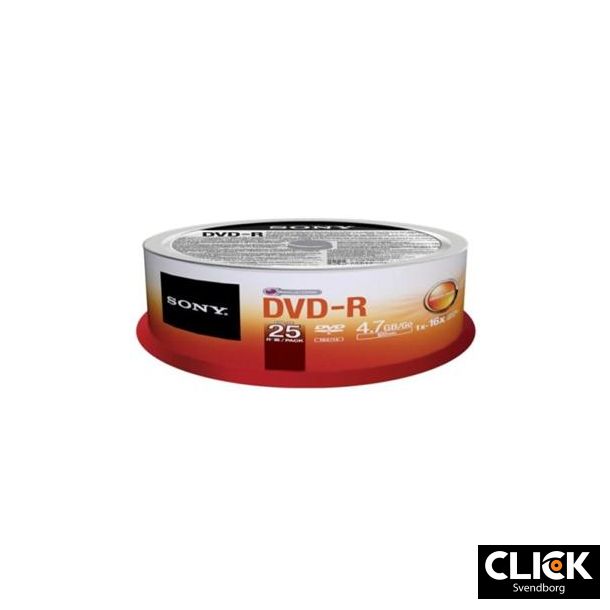 Sony DVD-R 4,7Gb 25Spindel