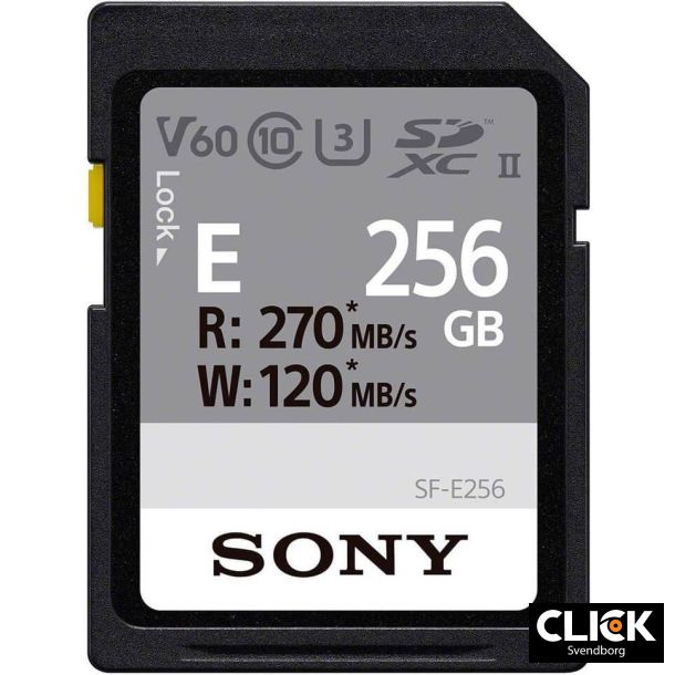 Sony 256Gb SDXC V30 E-Series