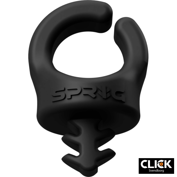 Sprig Black 1/4" 6 pack