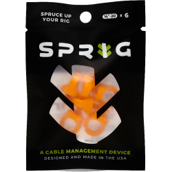 Sprig Orange 1/4" 6 pack