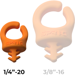 Sprig Orange 1/4" 6 pack