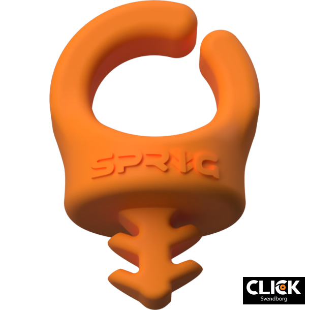 SprigBig Orange 3/8" 3 pack