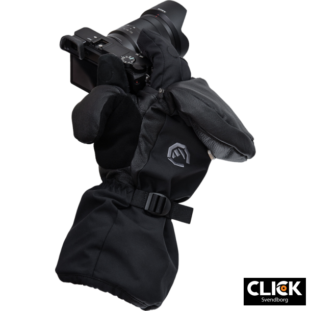 Vallerret Alta Arctic Mitt: Black M