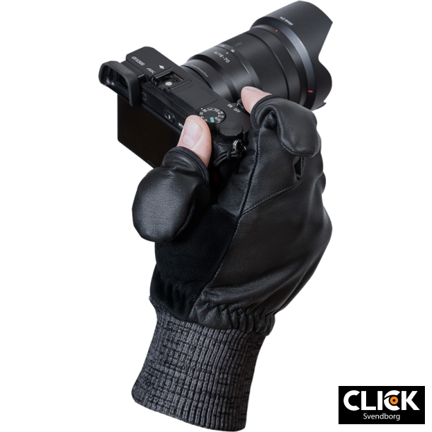 Vallerret Hatchet Leather Photography Glove Black XXL