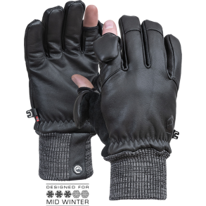 Vallerret Hatchet Leather Photography Glove Black S