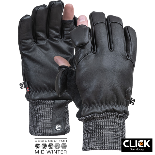 Vallerret Hatchet Leather Photography Glove Black S