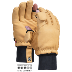 Vallerret Hatchet Leather Photography Glove Natural L
