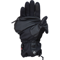 Vallerret Skadi Zipper Mitt LRS: Black XXL