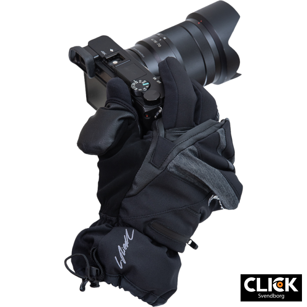 Vallerret Skadi Zipper Mitt LRS: Black XXL