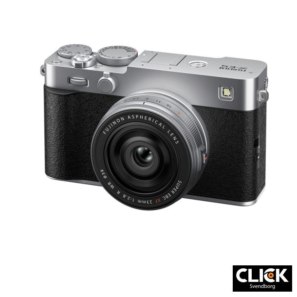 Fujifilm X-E5 Silver m/XF 23mm F:2.8 