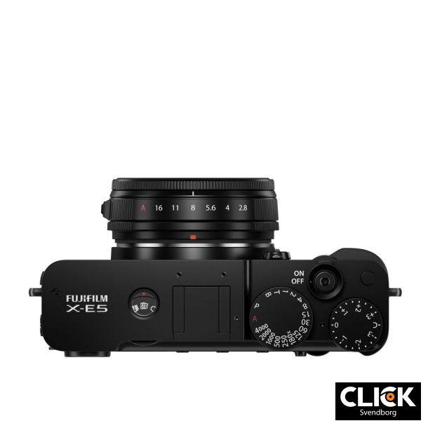 Fujifilm X-E5 Black m/XF 23mm F:2.8 