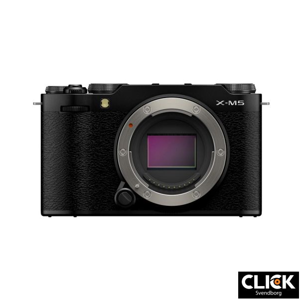 Fujifilm X-M5 Body Black - (Kb XF27mm samtidigt og f 1500,- i rabat)