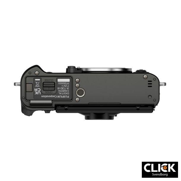 Fujifilm X-T30 III hus Chacoal Silver