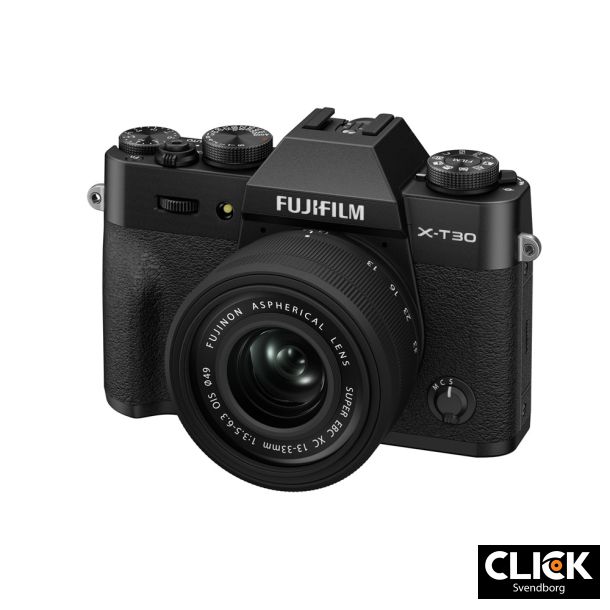 Fujifilm X-T30 III m/XC13-33mmF3.5-6.3 OIS Sort