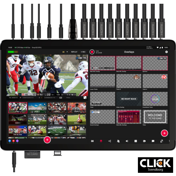 YoloLiv YoloBox Extreme &#150; All-in-One Multi-Camera Live Streaming and Switching System