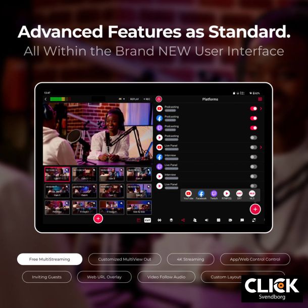 YoloLiv YoloBox Extreme &#150; All-in-One Multi-Camera Live Streaming and Switching System