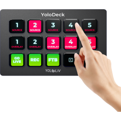 Yololiv YoloDeck - The Ultimate Streaming Controller for YoloBox