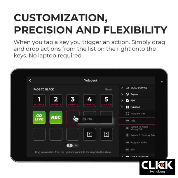 Yololiv YoloDeck - The Ultimate Streaming Controller for YoloBox