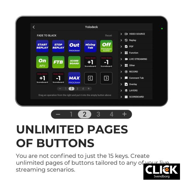 Yololiv YoloDeck - The Ultimate Streaming Controller for YoloBox
