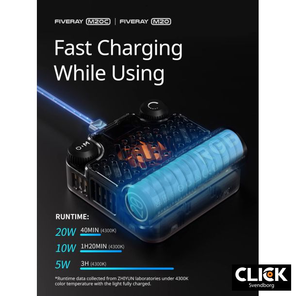 Zhiyun LED Fiveray M20 Pocket Light