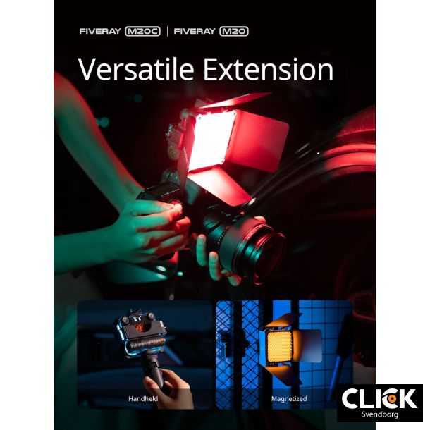 Zhiyun LED Fiveray M20C (RGB) Combo Pocket Light