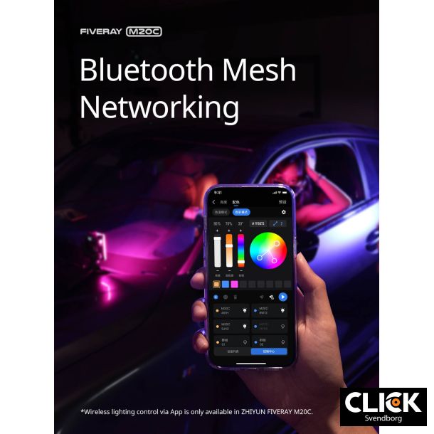 Zhiyun LED Fiveray M20C (RGB) Combo Pocket Light