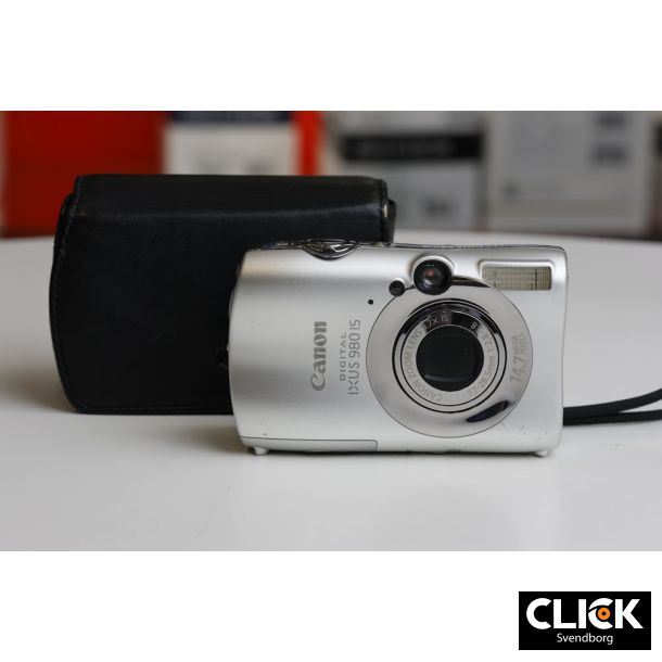 Brugt Canon Ixus 980 IS slv.