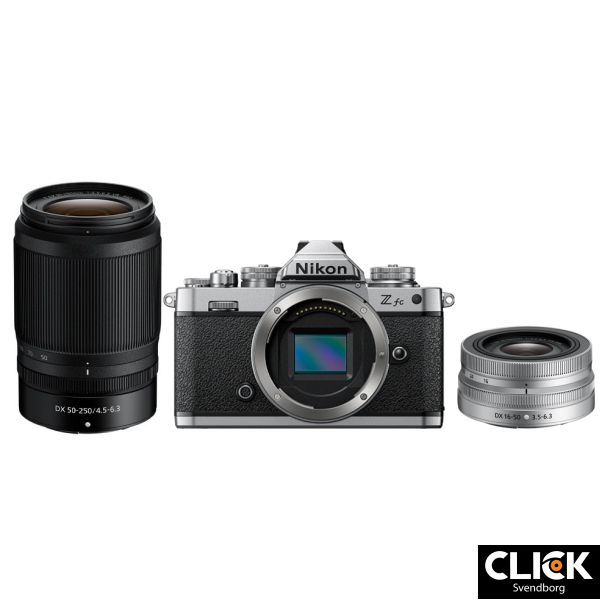Nikon Z fc m/DX 16-50mm f/3.5-6.3 VR (SL) &amp; DX 50-250mm