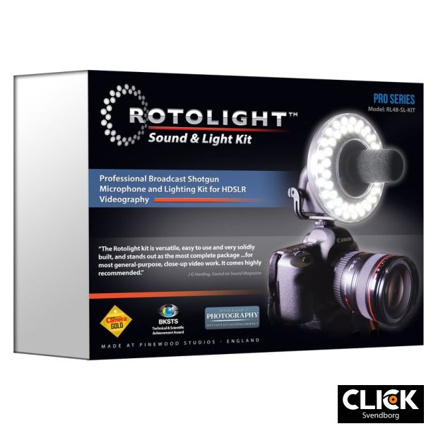 Rotolight RL48 Lyd &amp; Lys kit (Outlet)